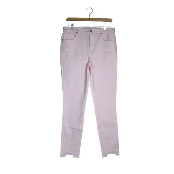 LOFT Denim - LOFT Womens 10 Mid Rise Pale Pink Skinny Jean NEW